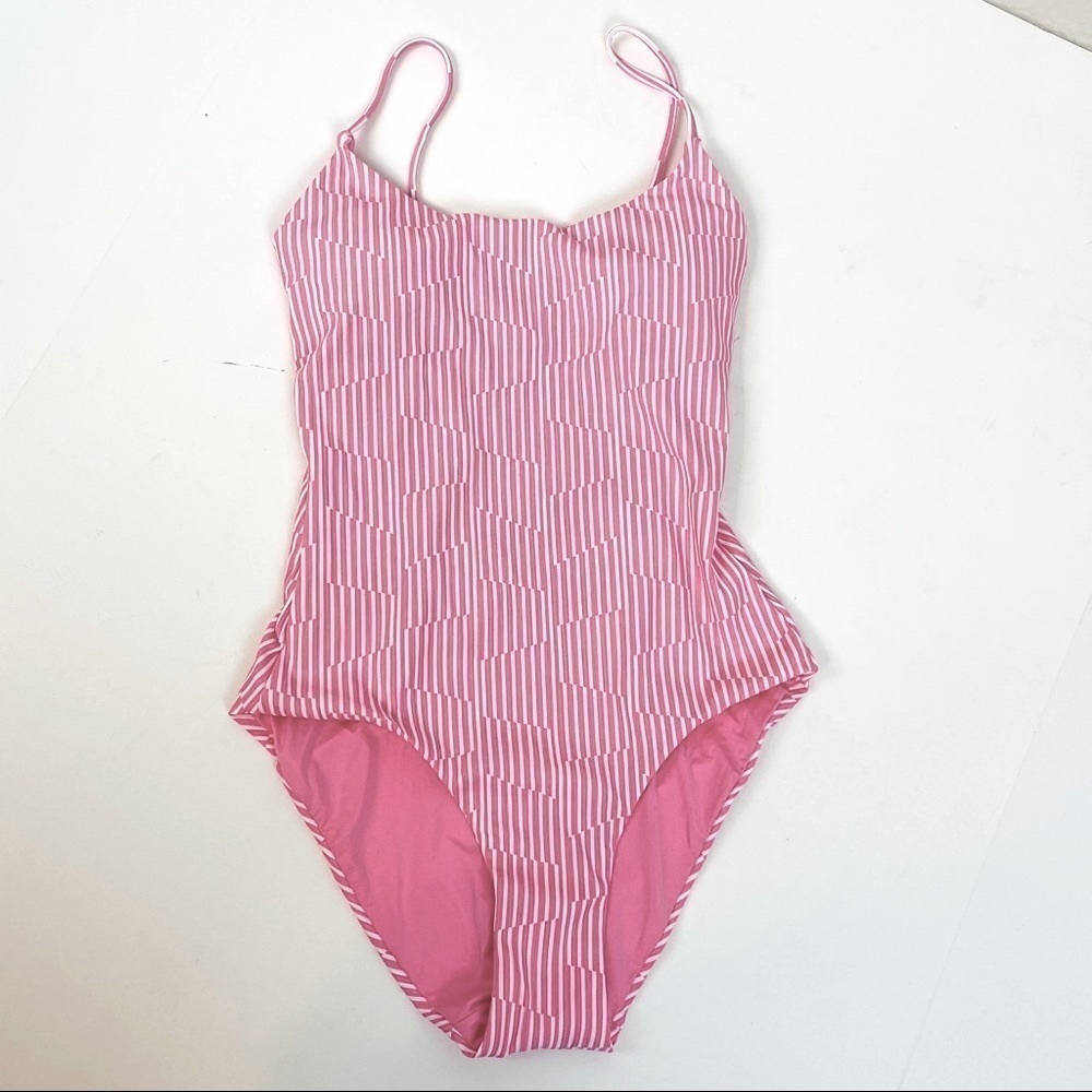 Onia Gabriella Broken Stripe One Piece Size S - Picture 6 of 10